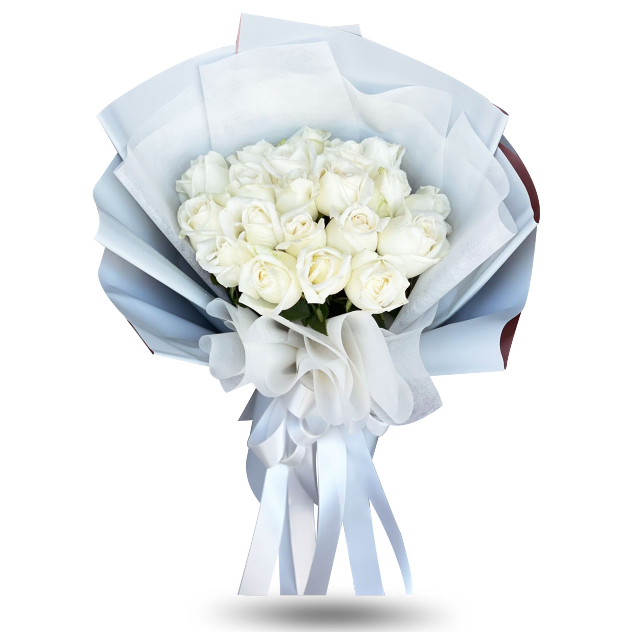 Order 20 White Roses